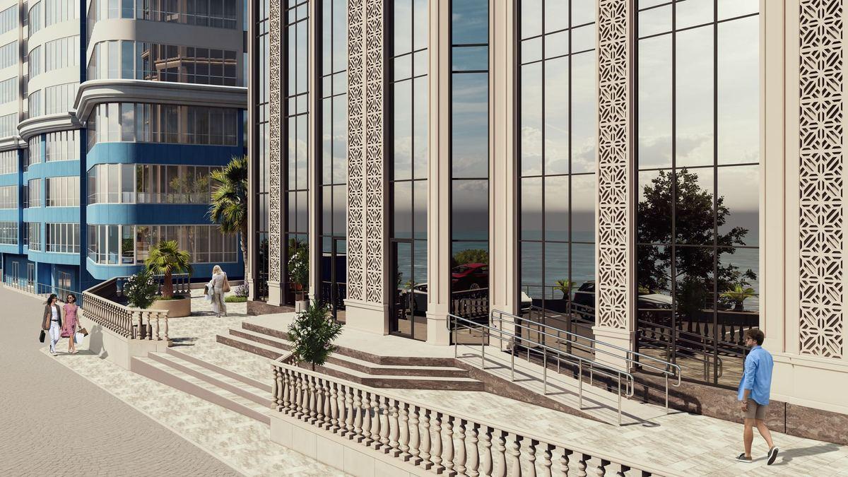 Фасад — вечер